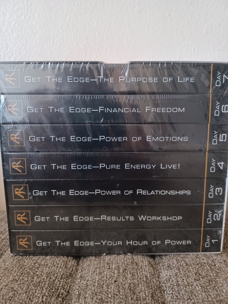 Anthony Robbins "Get The Edge "7 Day Program CD Set