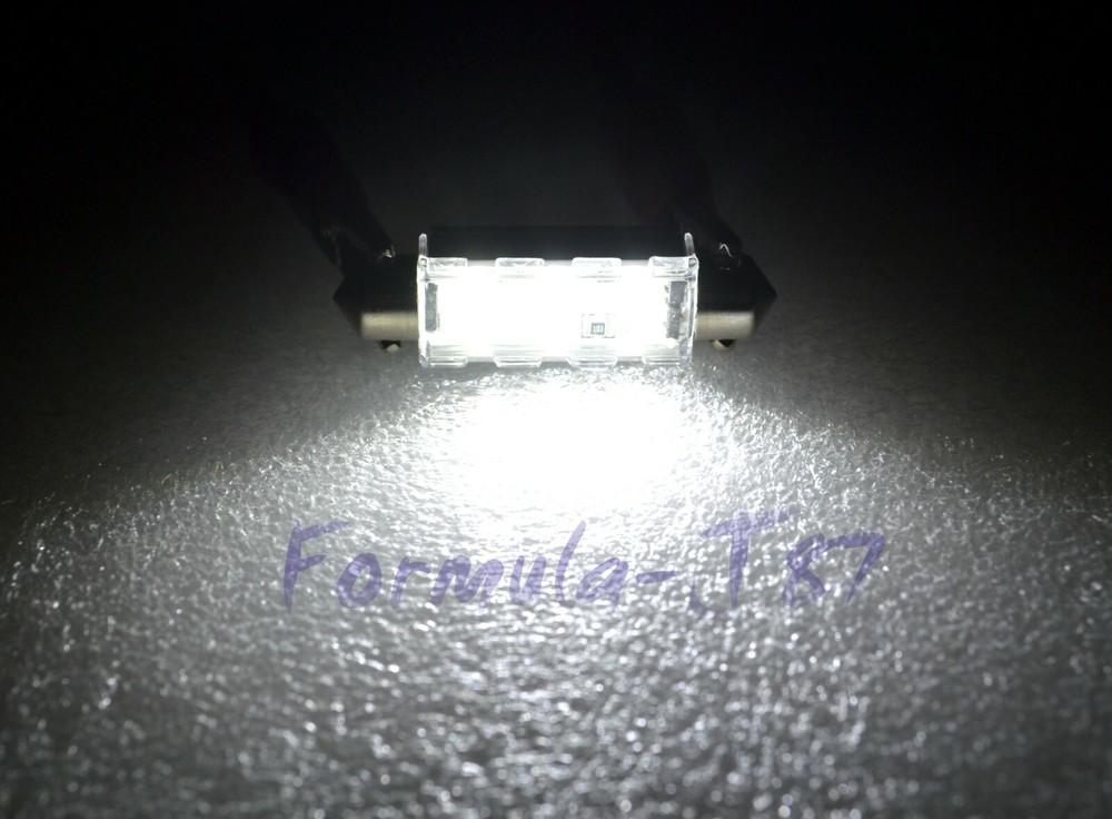 LED 5W Light CANbus DE3175 White 6000K Two Bulbs Interior Dome Replace Upgrade