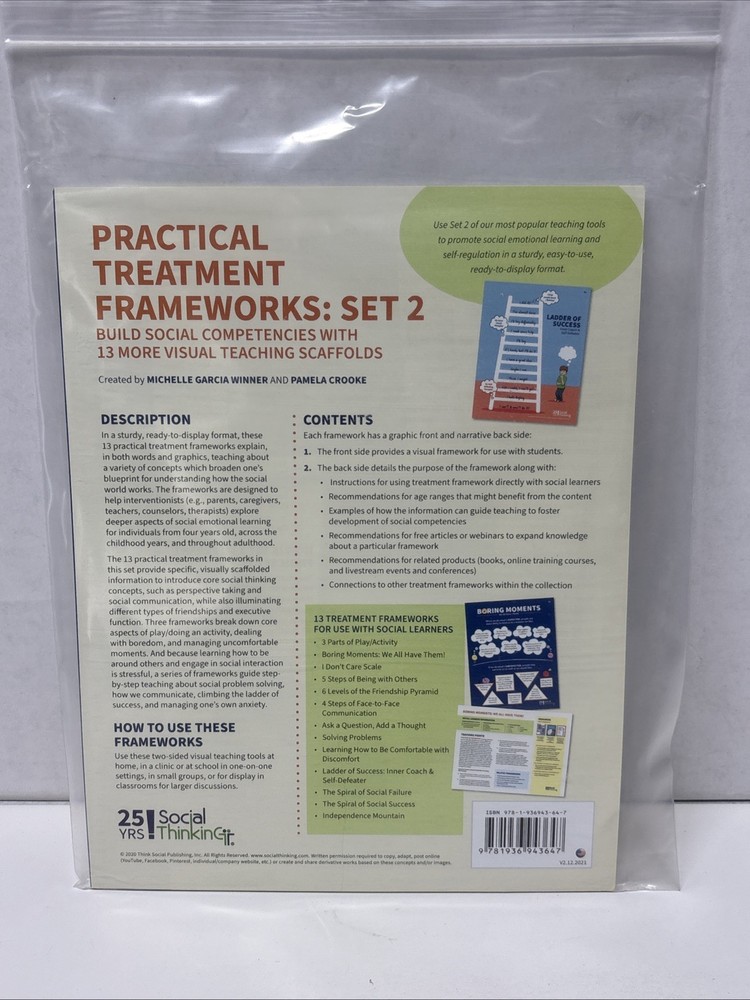 Practical Treatment Frameworks: Set 2 ( Social Thinking Frameworks Collection)