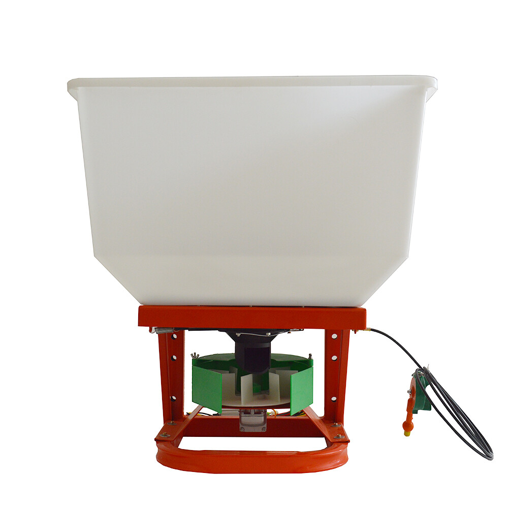 Electric Seed/Fertilizer Spreader Machine Broadcast Seeder Tractor /ATV Front
