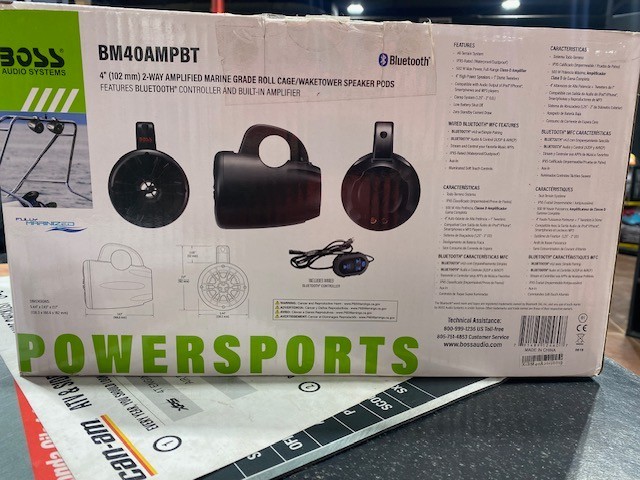 BOSS AUDIO ROLLCAGE/WAKETOWER SPEAKER PODS