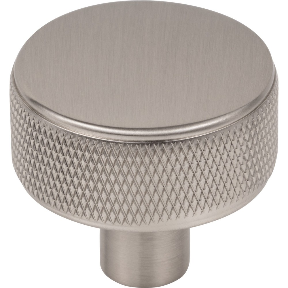 Top Knobs TK3230BSN Burnham Round Knob 1 1/4" Brushed Satin Nickel