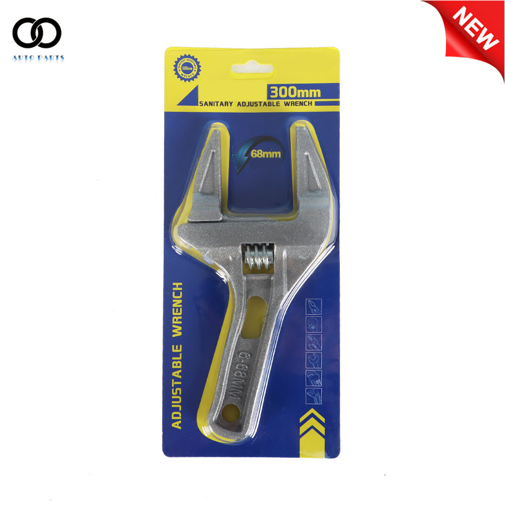 Adjustable Wide Large Spanner Wrench 6-68mm Hand Nut Opening Pipe Tool Jaw
