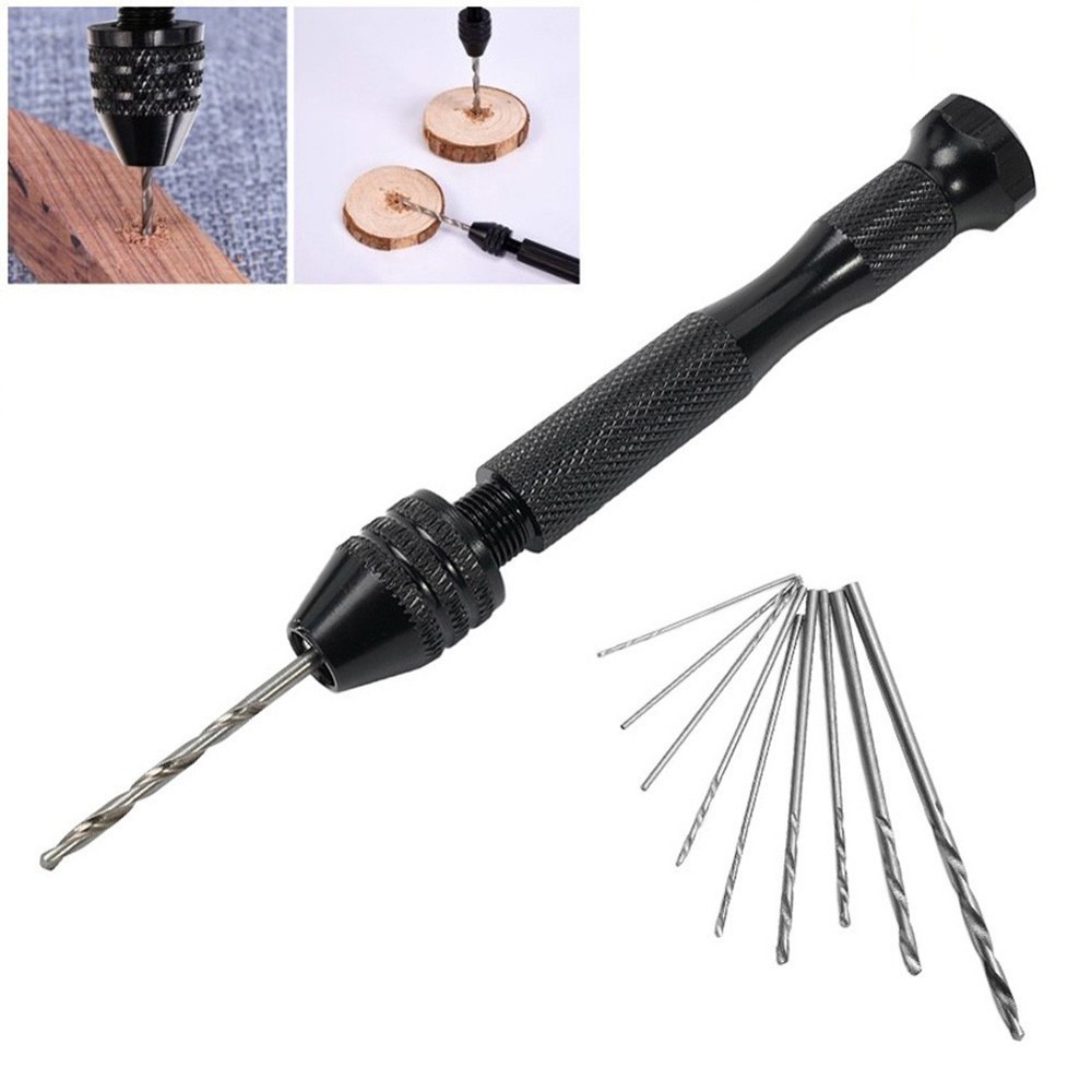 Multi Purpose Hand Drill for Wood Plastic and Rubber Perfect for Models