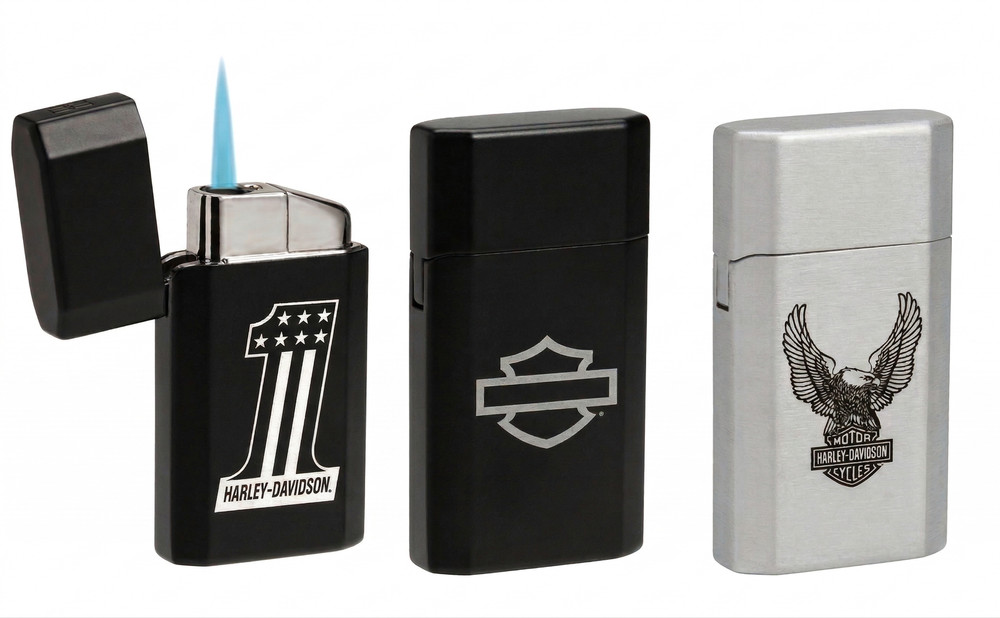 Ronson Jetlite Harley-Davidson Torch Lighter - 3 Pack