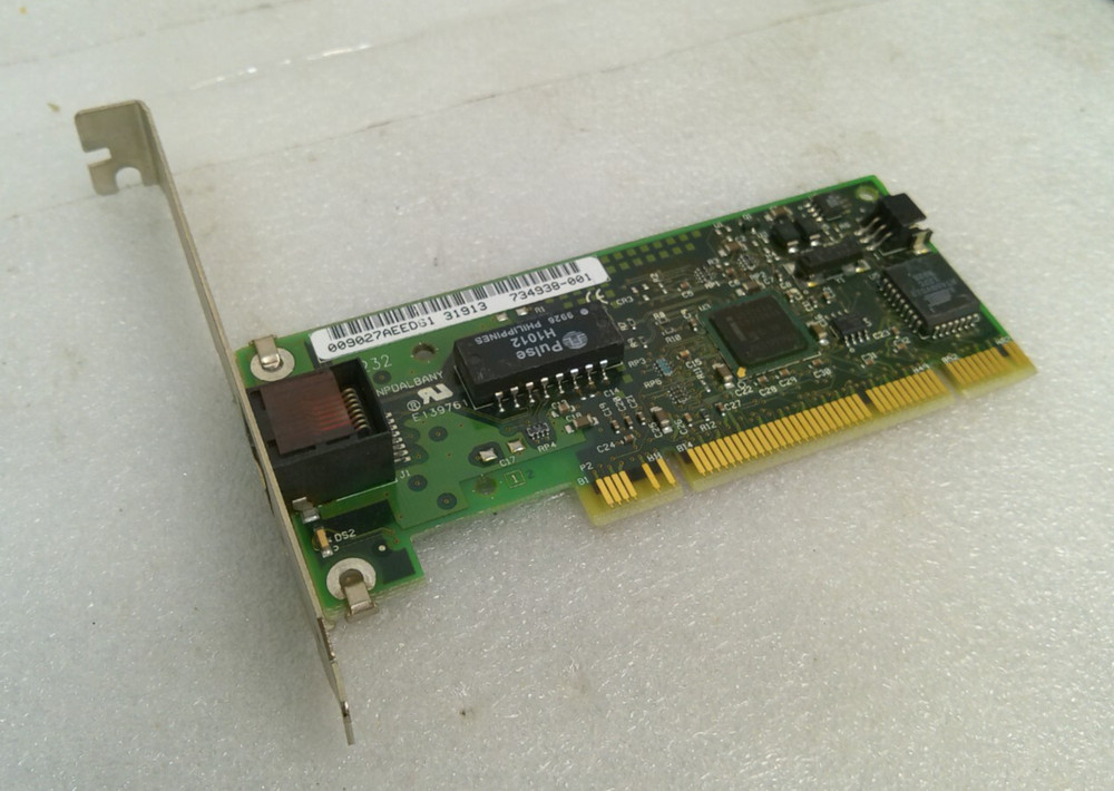 Intel Ethernet PCI Controller Card 734938-001
