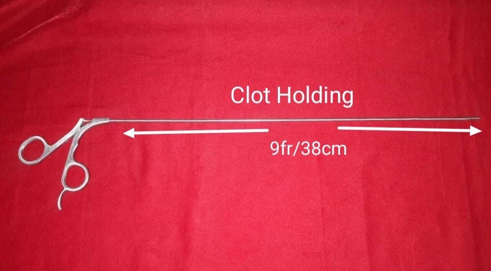 4A PCNL ALLIGATOR CLOT HOLDING FORCEP 9Fr 38cm