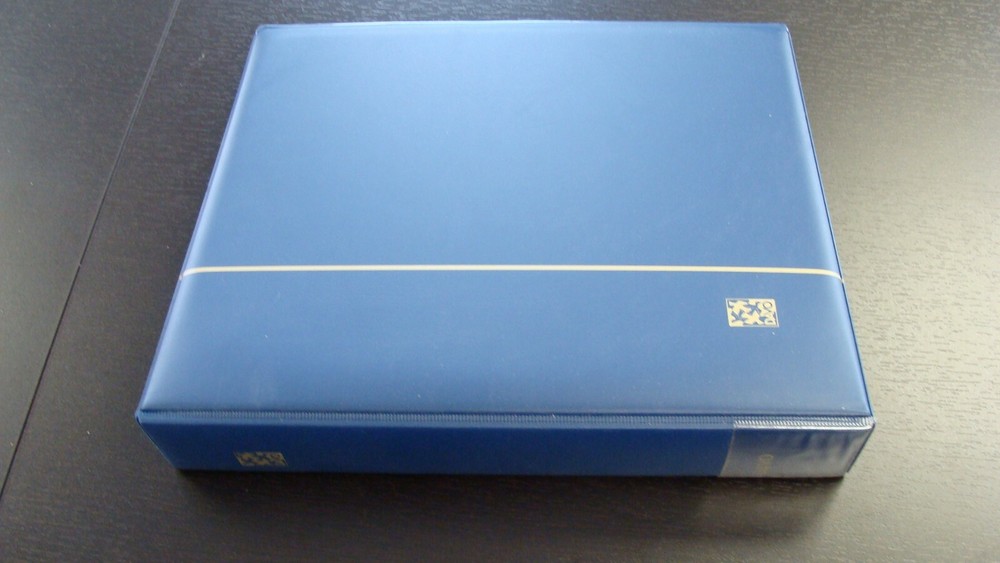 DAVO KOSMOS 4 POST BINDER BLUE  FREE SHIPPING
