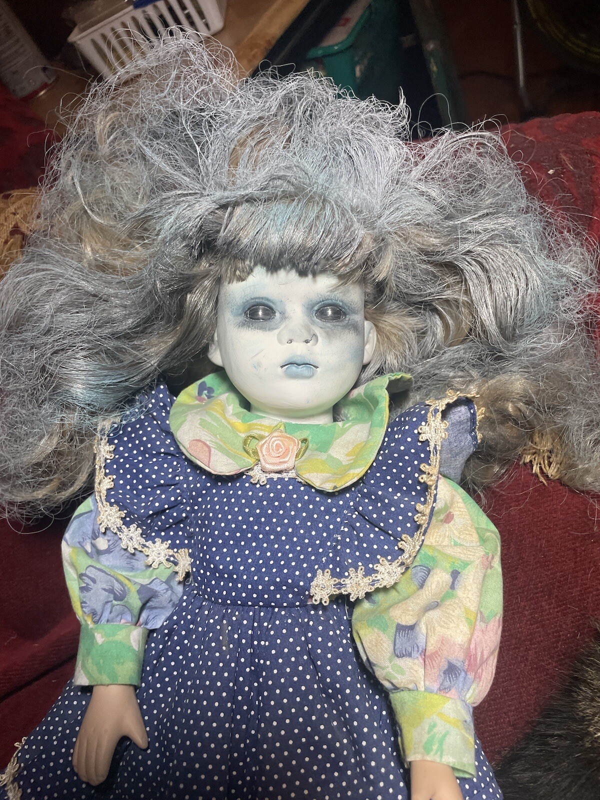 Creepy Doll, Halloween Doll, Haunted Doll, Halloween Decoration, Read Discriptio