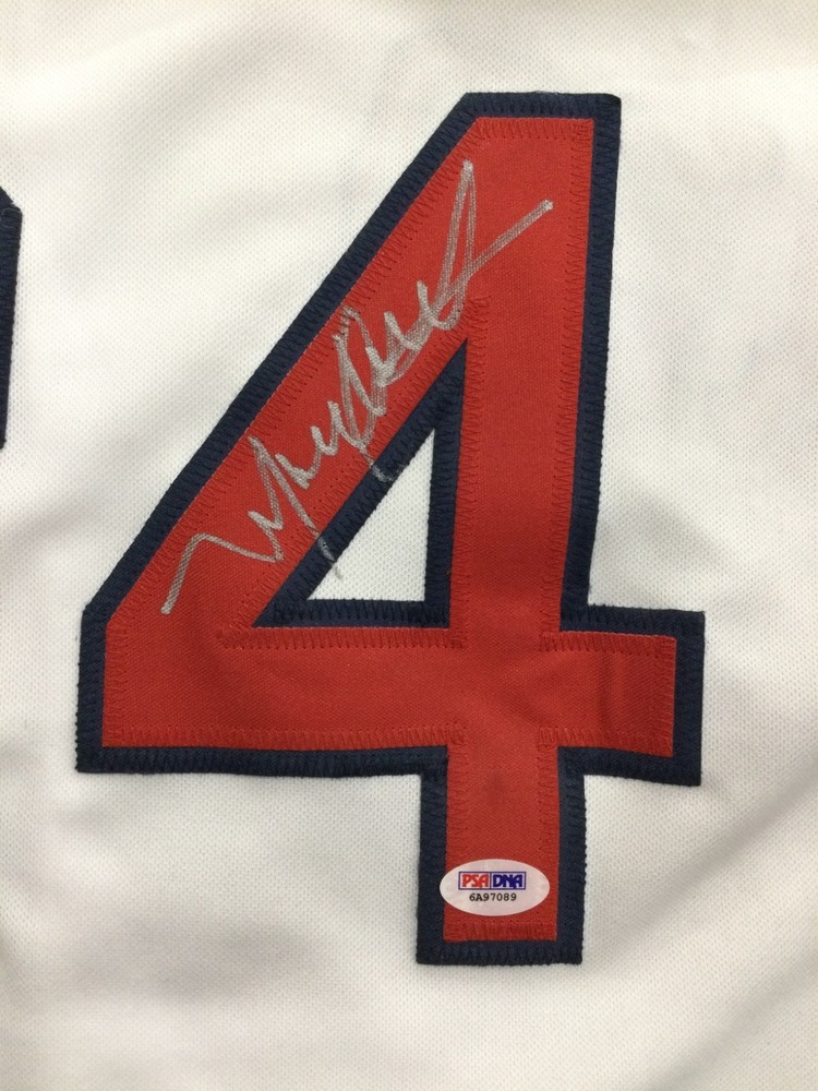 Manny Ramirez Signed Authentic Boston Red Sox 24 White Jersey PSA-DNA