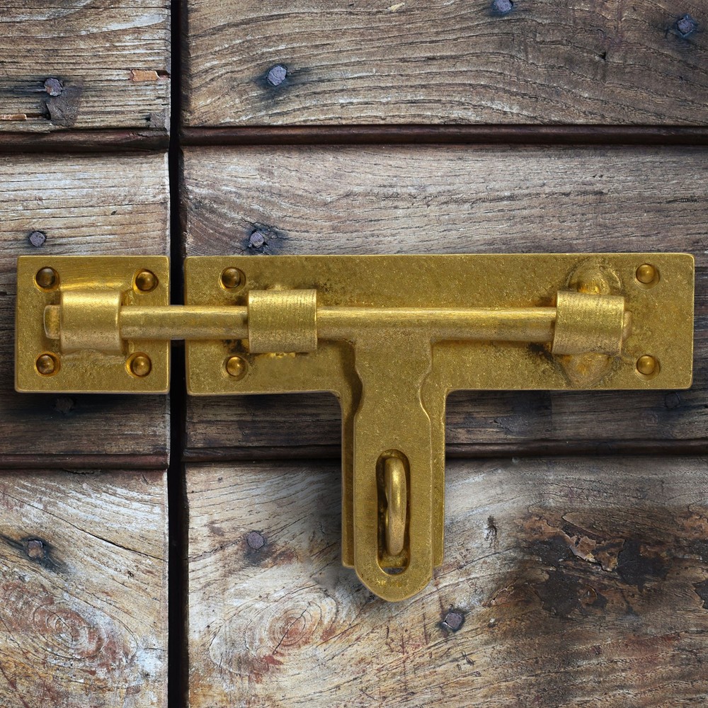 Hardware Philosophy Lockable Slide Latch Bolt Receiver 6"