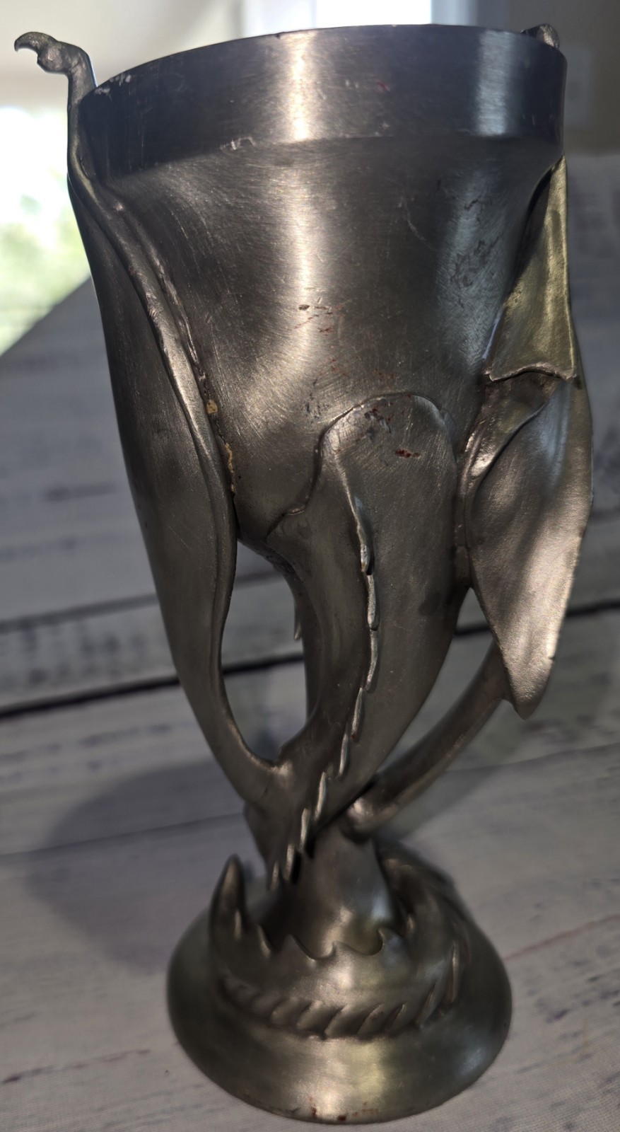 Vintage Dragon Chalice (Pewter)