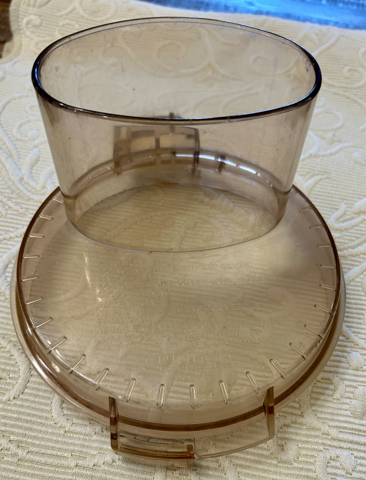 Coisinart DLC 8 Lid and Chute Parts