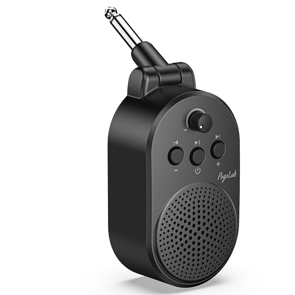 POGOLAB Pocket Guitar Amp 5W Bluetooth Wireless Plug Mini Practice Speaker 1/4"