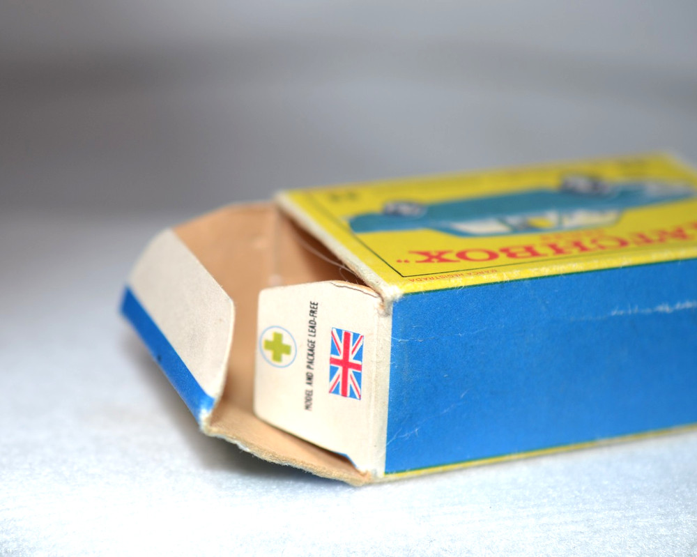Matchbox Lesney Ford Zephyr #33B - Box Only