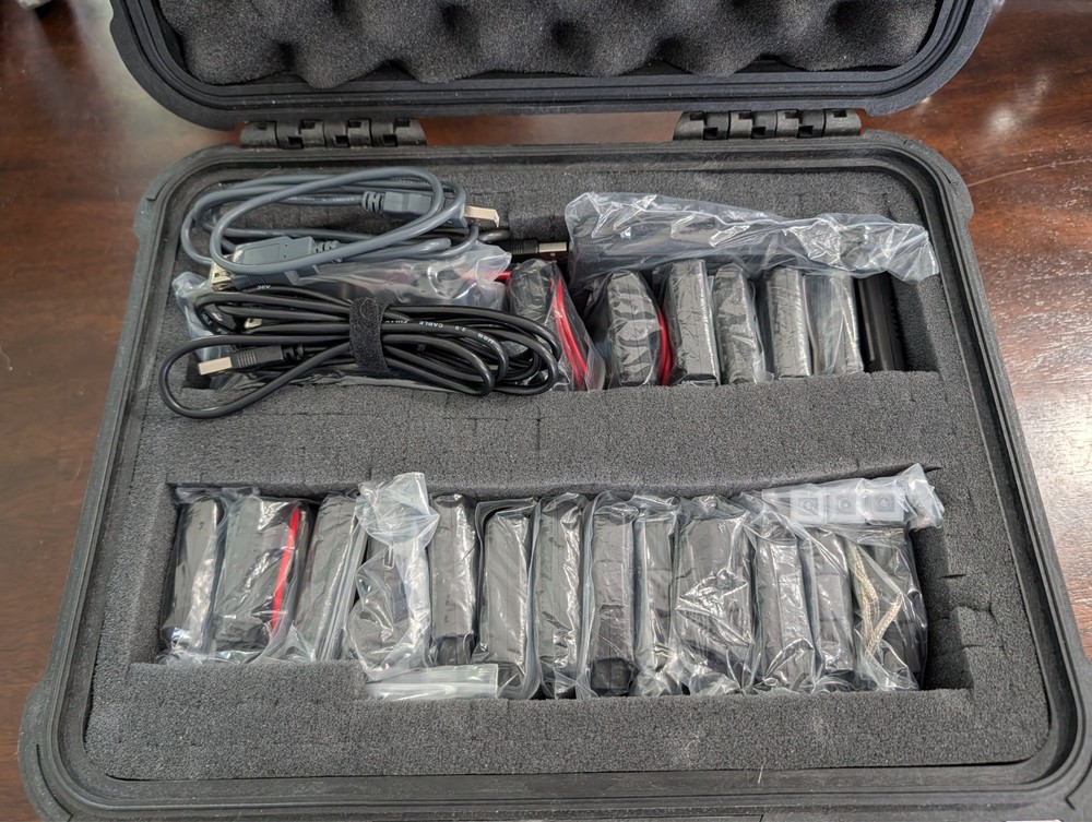 NeuLog 21 Sensor Complete STEM Lab Kit w/WiFi + Touch Logger+Pelican Case Tested