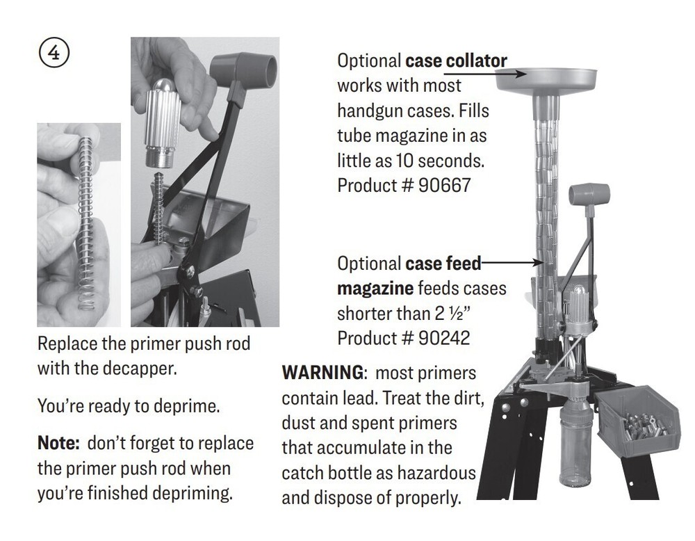 Lee 91714 Automatic Case Primer (ACP) Depriming Conversion Kit SAME DAY SHIPPING