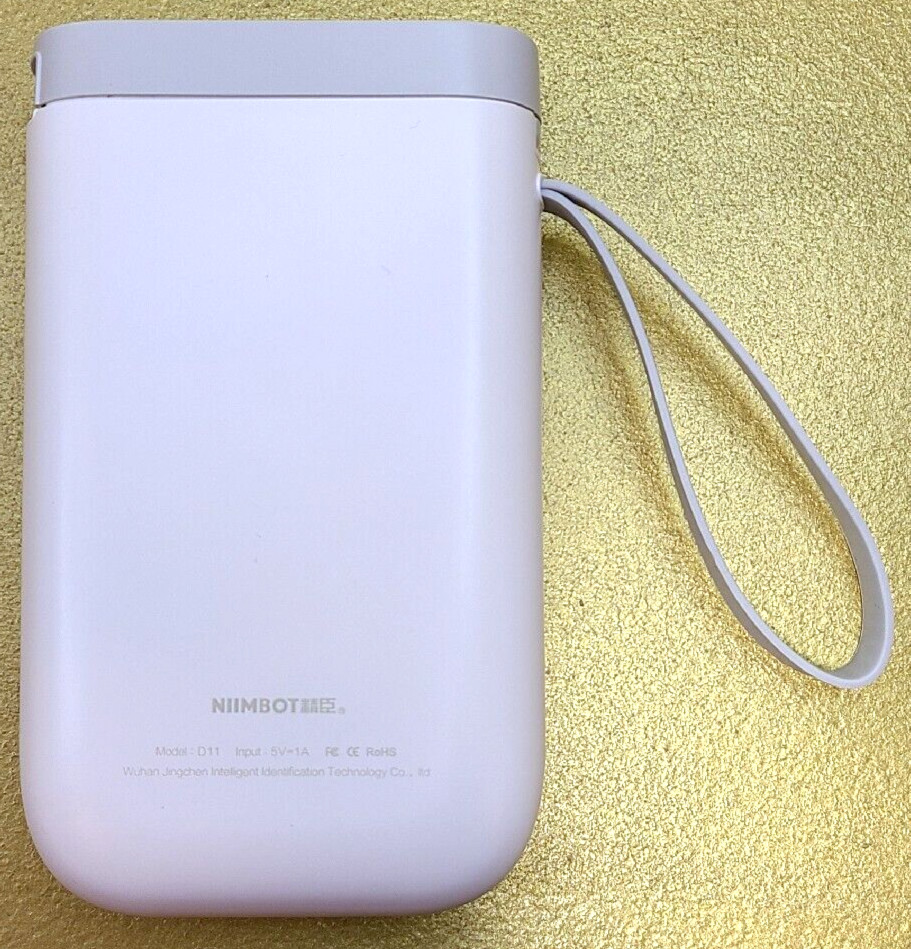 Label Maker Niimbot D11 2021 Wireless Bluetooth Sticker Label Printer with Roll