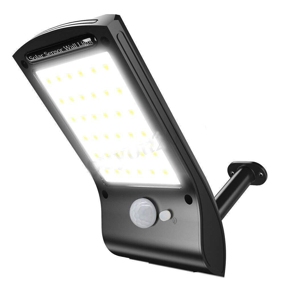 Solar Power 36 LEDWall Mounted Security Lamp Super Bright Motion Sensor Outdoor