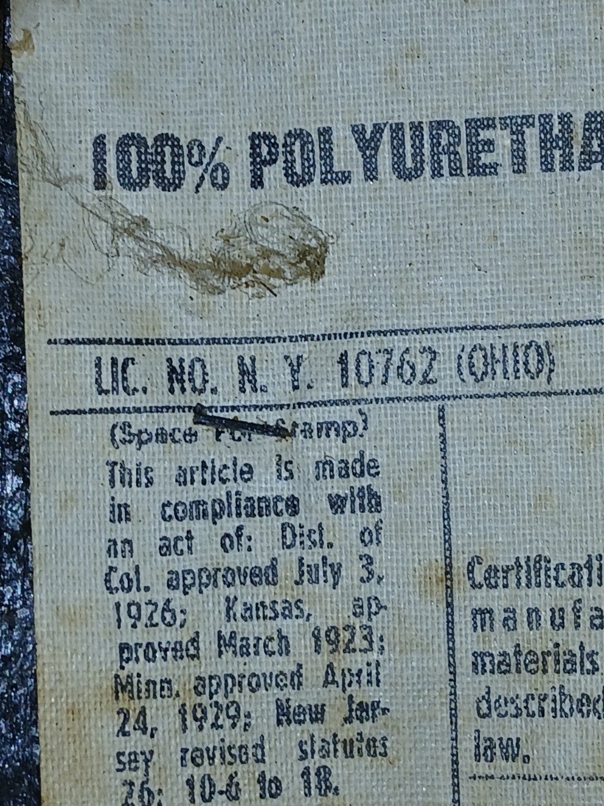 Vintage Piano Adjustable Leather Bench made in Germany free shipping