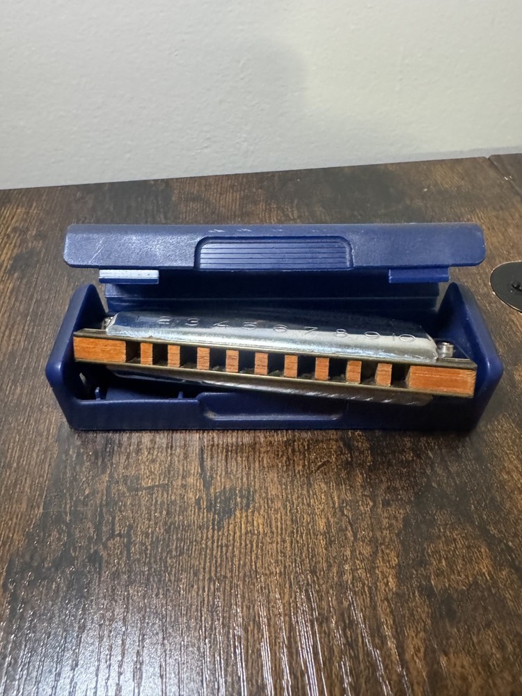 Blues Harp Hermonica, Includes Case