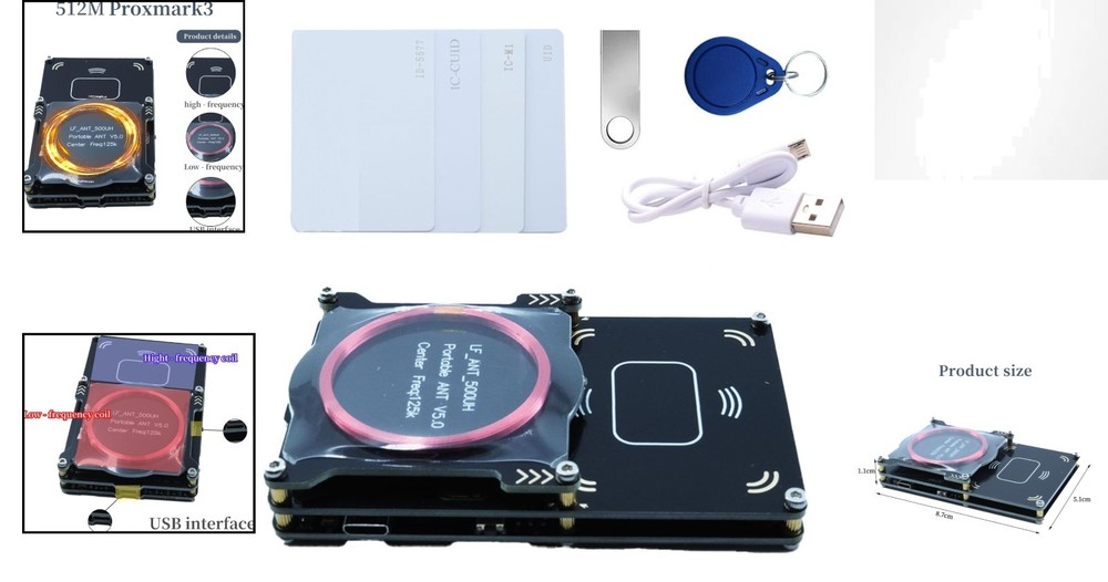 Proxmark3 Easy V5.0 - High-Performance RFID Tool for Professionals, Waterproof