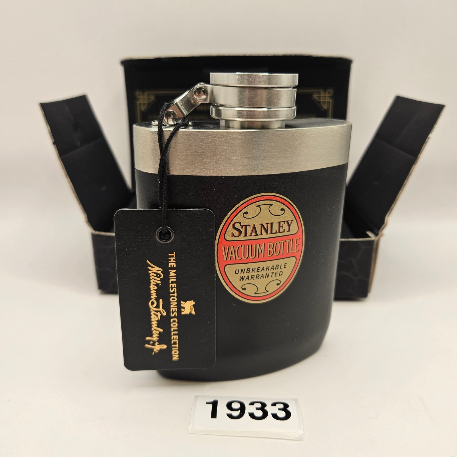 STANLEY 1923 STYLE RARE VINTAGE 8oz SPIRIT BOTTLE NIB