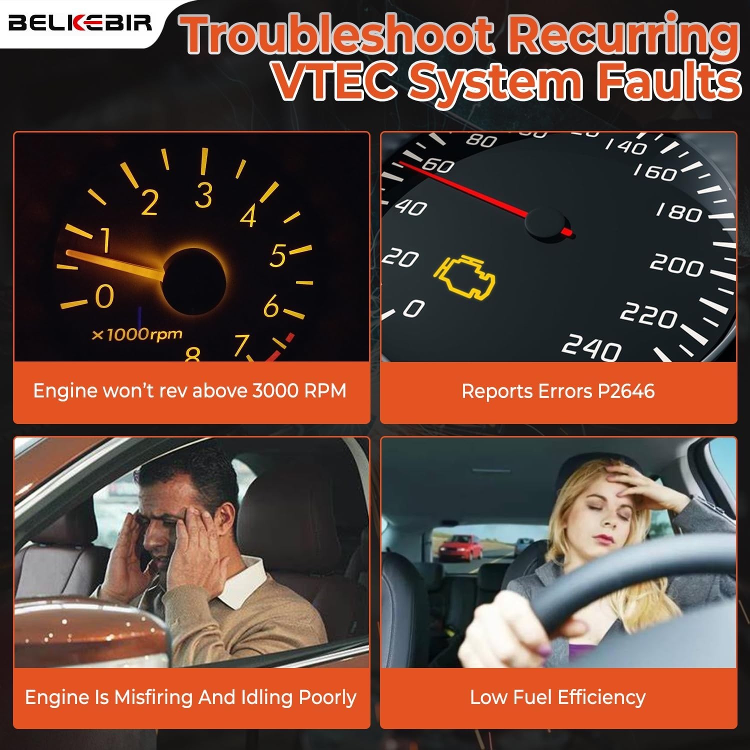 VTEC Solenoid Spool Valve w/Gasket For Honda Accord Civic Element 15810-RAA-A03