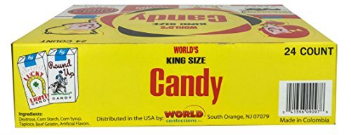 World Confections Candy Cigarettes, Pack of 24