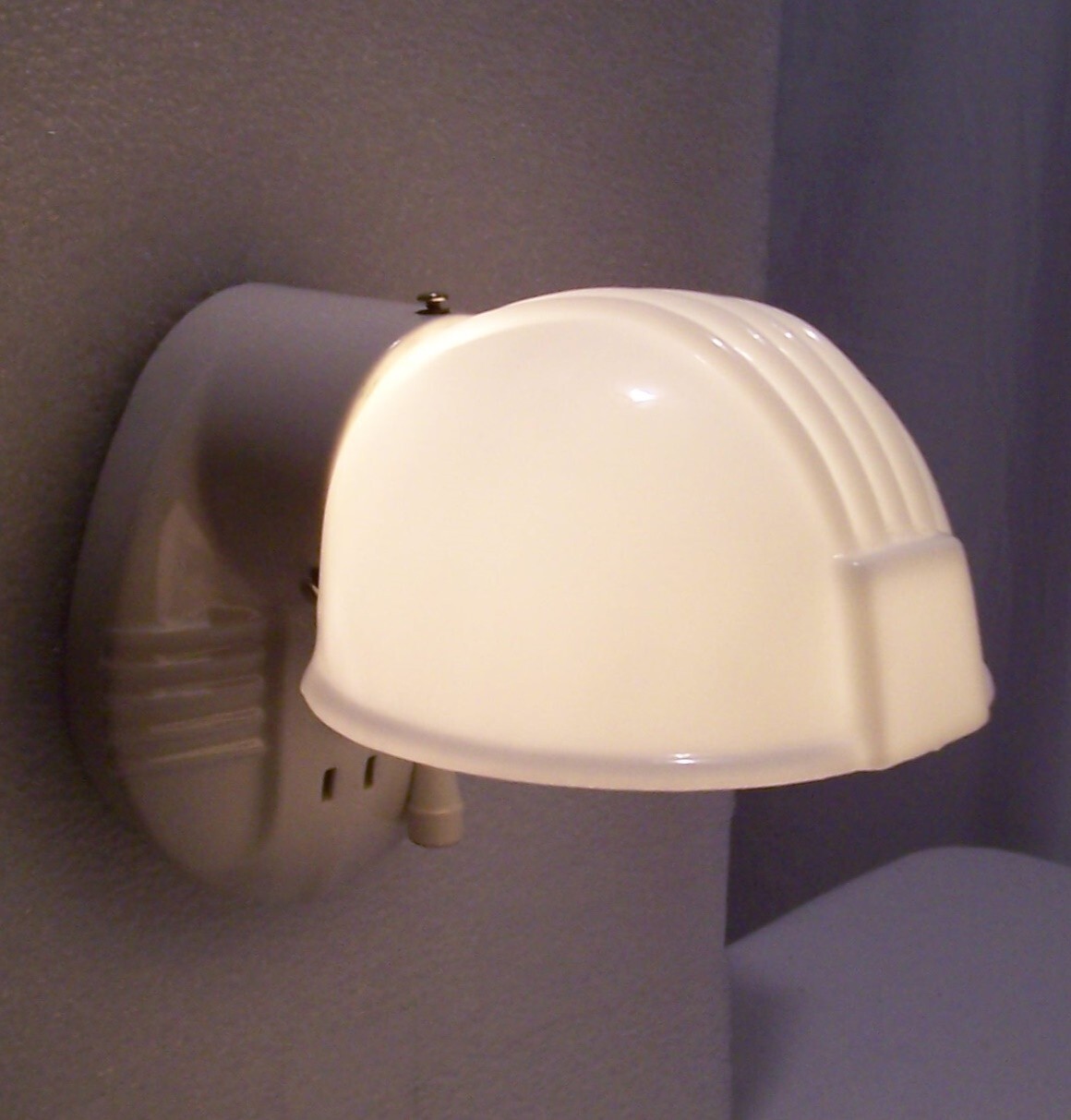 Vtg Porcelain Sconce Pair Antique Ceramic Light Fixture Art Deco USA #F48