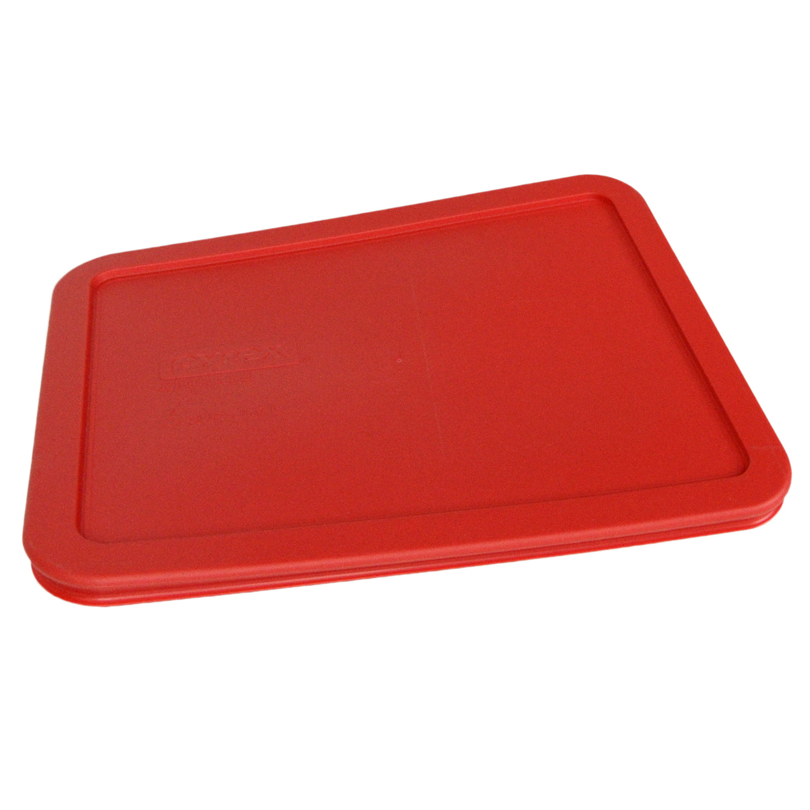 Pyrex 7211-PC Rectangular 6 Cup Red Plastic Storage Lid 2 PK New for Glass Dish