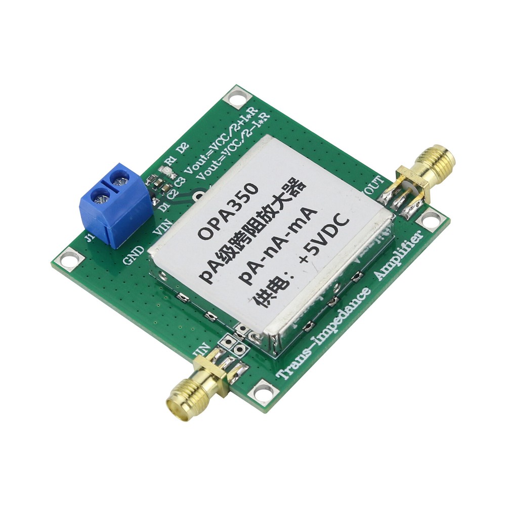 pA TIA Transimpedance Amplifier Weak Current Measurement Module IV Conversion