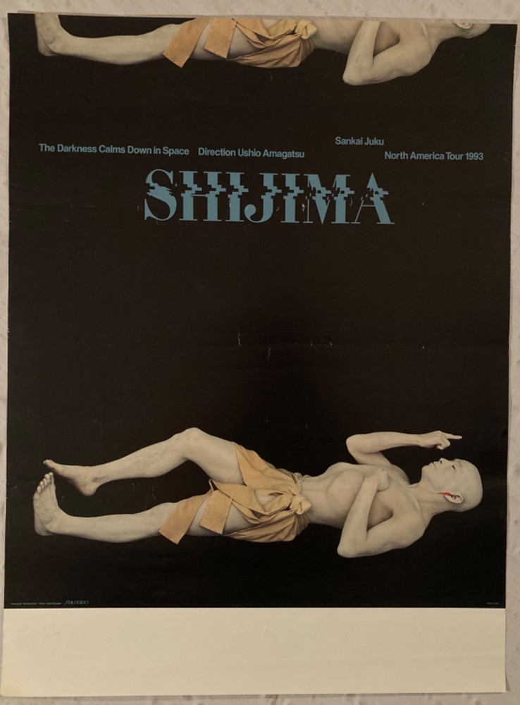 Sankai Juku 1992 Poster Shijima The Darkness Calms Down In Space New Age P