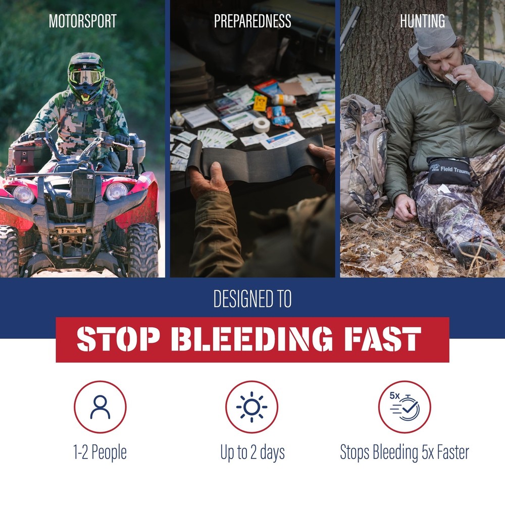 Field Trauma Kit with QuikClot