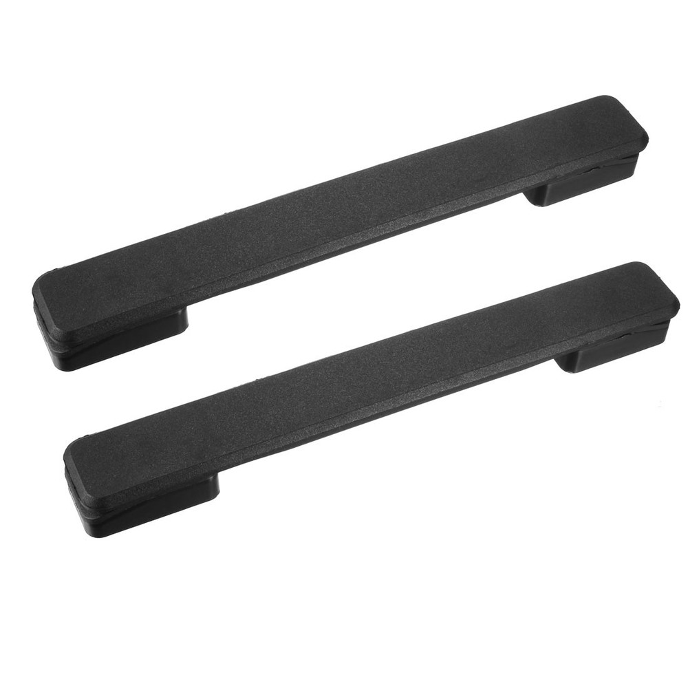 Luggage Handle 202mm Length Strap Grip Replacement Black 2Pcs