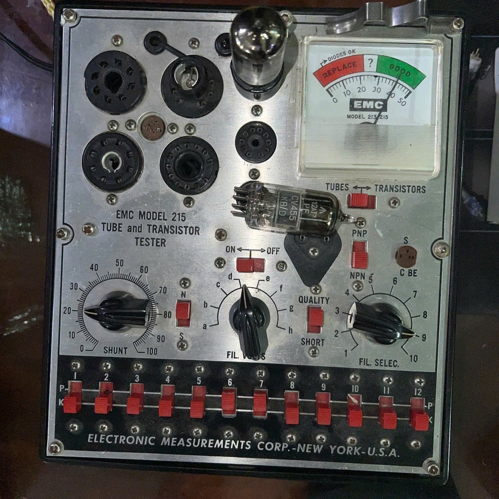 MULLARD 12AT7 ECC81 SQUARE GETTER TK1 R8E SAME CODE PAIR TUBES