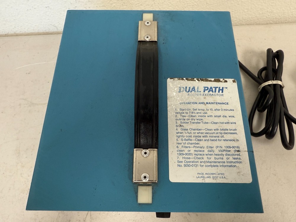 Pacenter PC-10A Desoldering station Control System Station Model 7008-0089