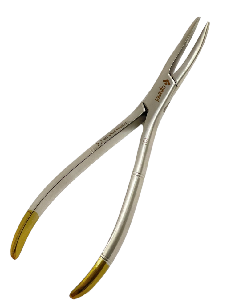 NEW GERMAN DENTAL ROOT SURGERY EXTRACTING EXTRACTION LOWER ROOT FORCEP #301