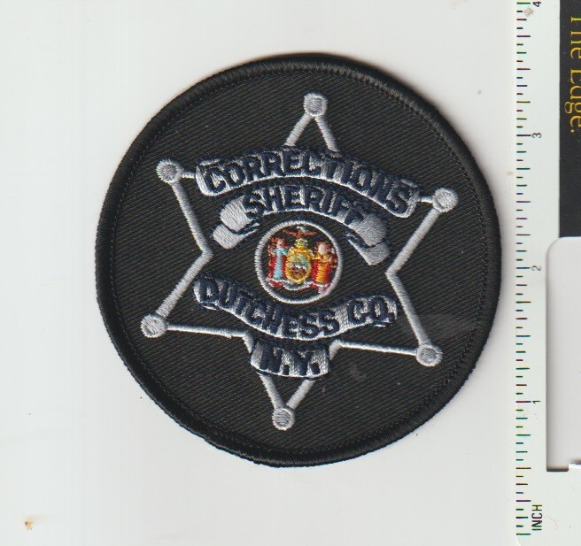 Dutchess County NY Corrections obsolete patch shipped from Australia