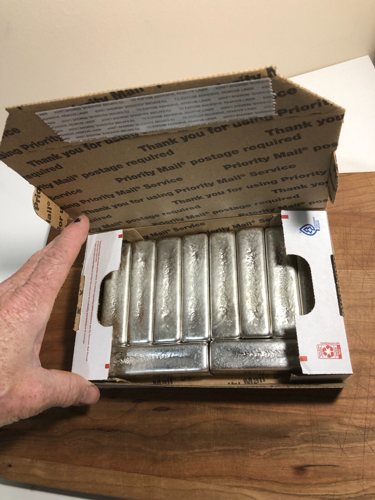 Pewter 92+% Tin Lead-Free Ingots