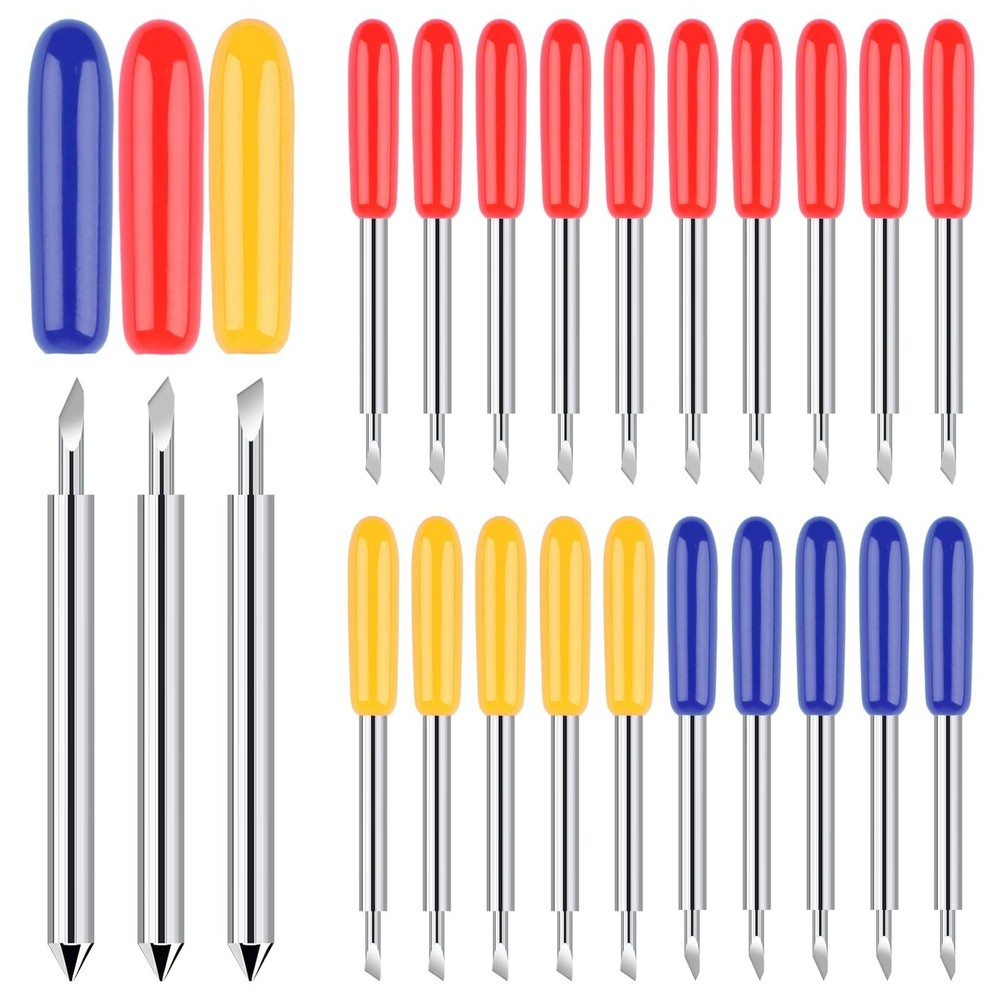 40 PCS Replacement Cutting Blades, Fine Point Blade Compatible with Explore A...