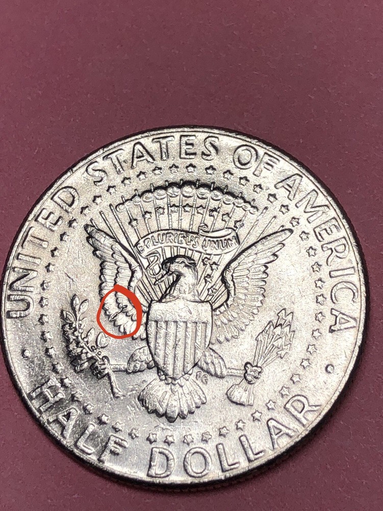 1979 P Susan B Anthony Dollar, Strike Error, Mint Mark Heavy “P”, Edge Error