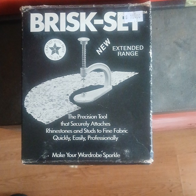 Brisk-Set Precision Tool for Rhinestones and Studs, Extended Range, MPN 100A