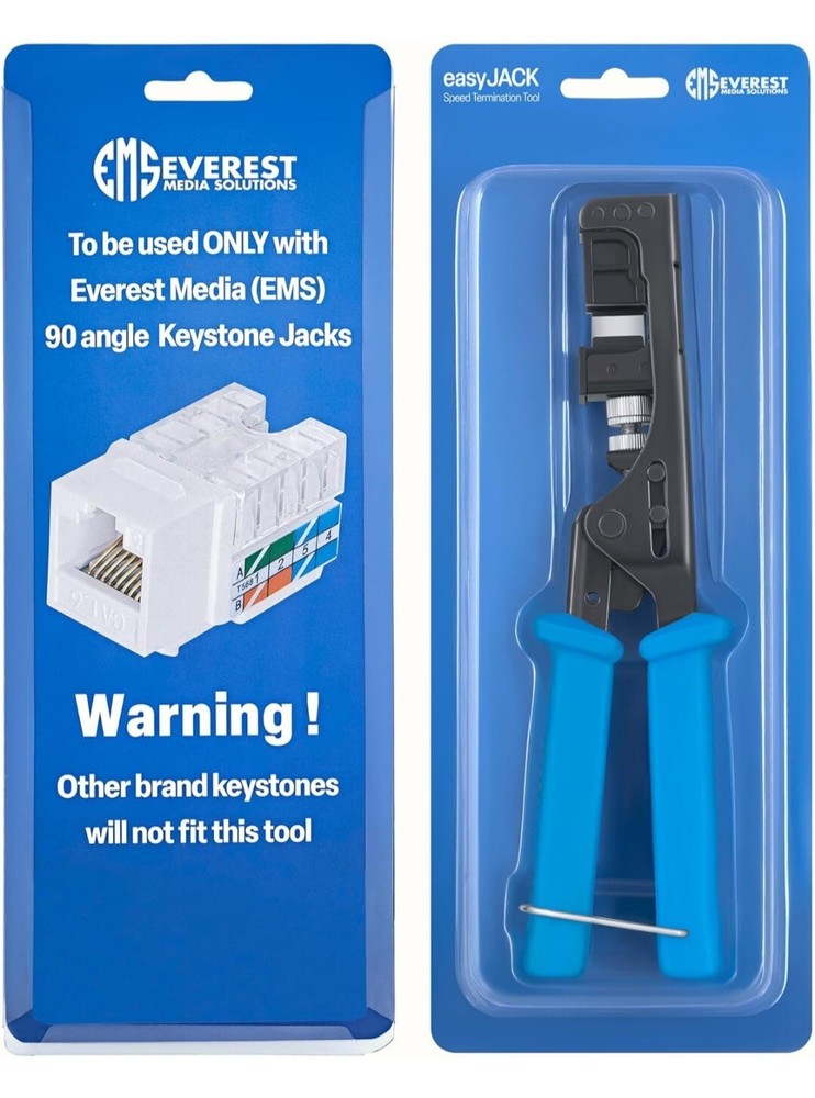Everest Media Solutions easyJACK - 90° Angled Speed Termination Tool - To Be...