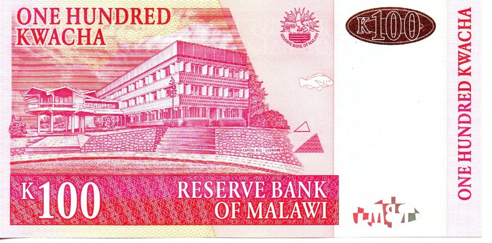 Malawi, 100 Kwacha, 2011 UNC as pictured