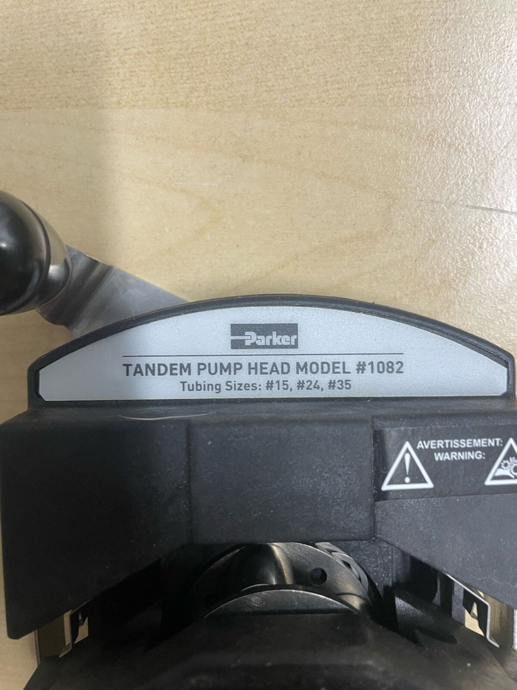 NEW Parker Peristaltic Pump Head TANDEM Model 1082