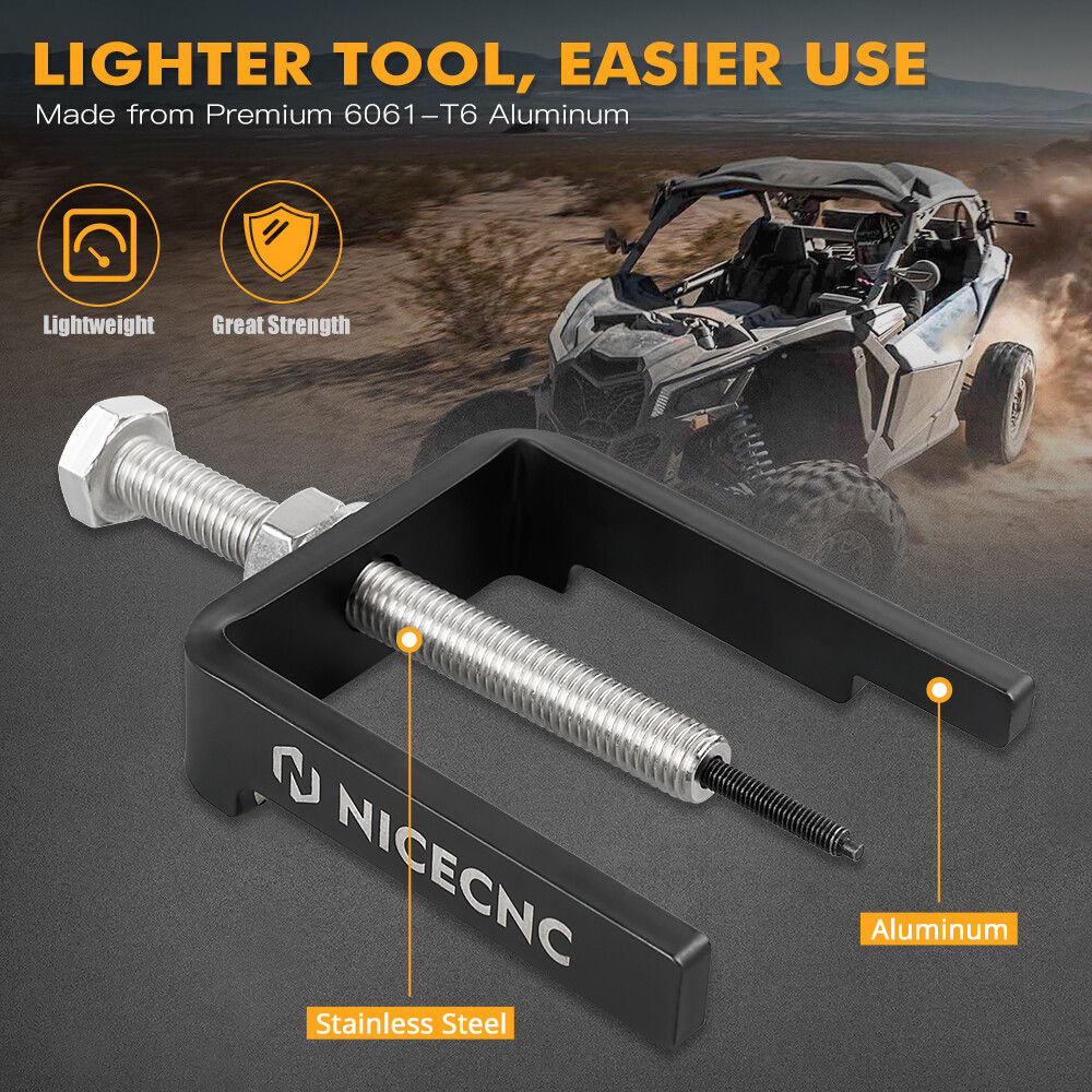 For Can-Am Maverick X3 Clutch Removal Tool & Clutch Rhino Roller Kit 2017-2021