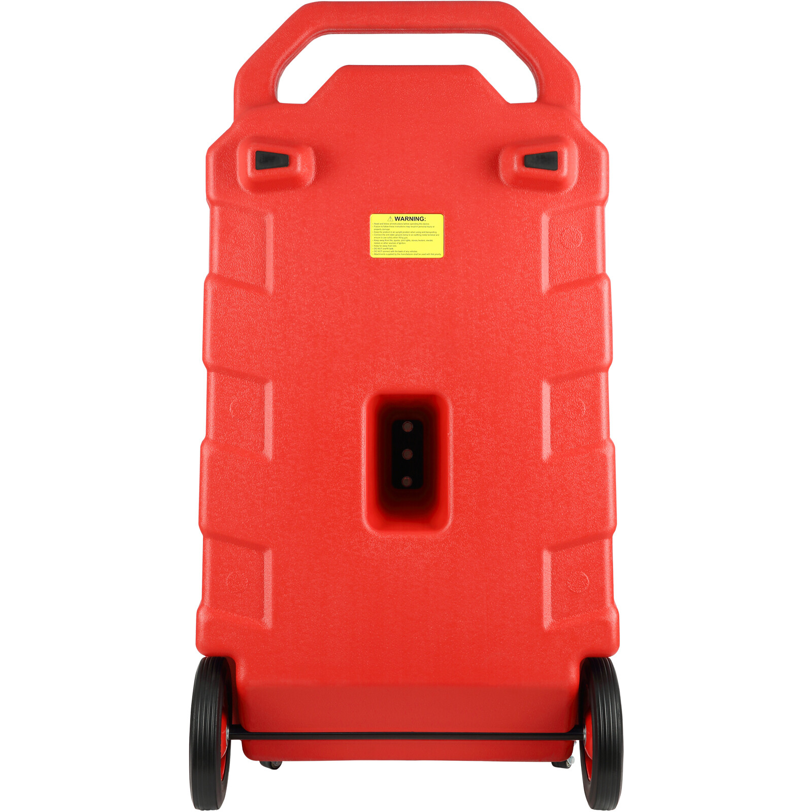 VEVOR Fuel Caddy 32 Gallon Portable Diesel Tank On-Wheels Automatic 12V DC Pump