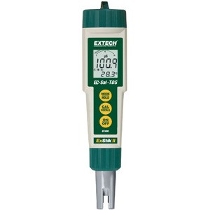 Extech EC400: ExStik Waterproof Conductivity, TDS, Salinity, and Temperature