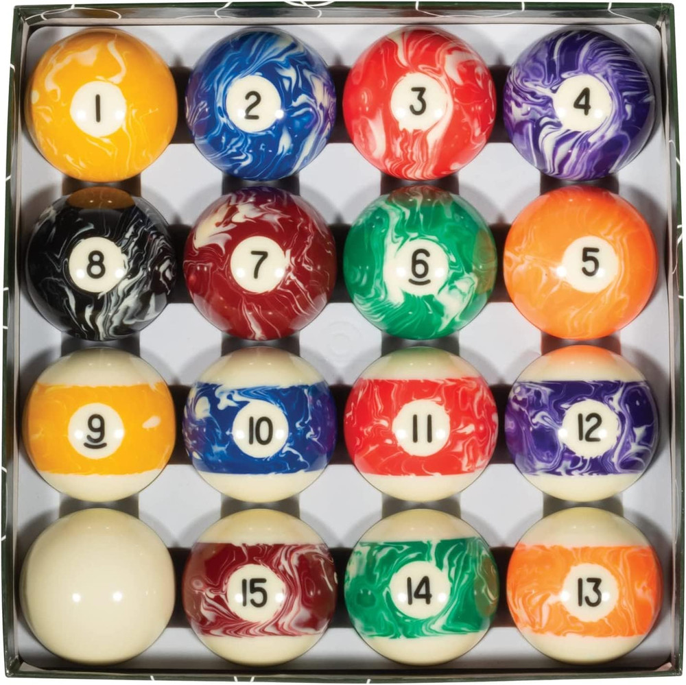 Marble Series Billiard Ball Set